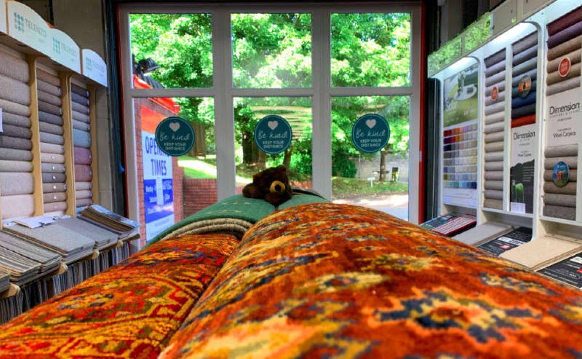 Alpine Carpet Warehouse Showroom Interior